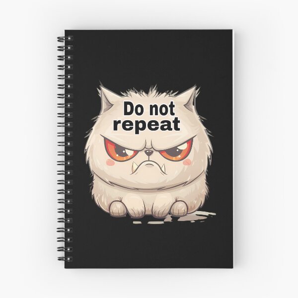 Item preview, Angry cartoon cat reaction with a stern expression designed and sold by mando24895.