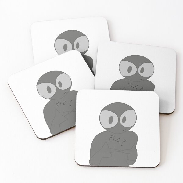 Item preview, Gray Goober Plz Sticker designed and sold by CelestialsArts shop.