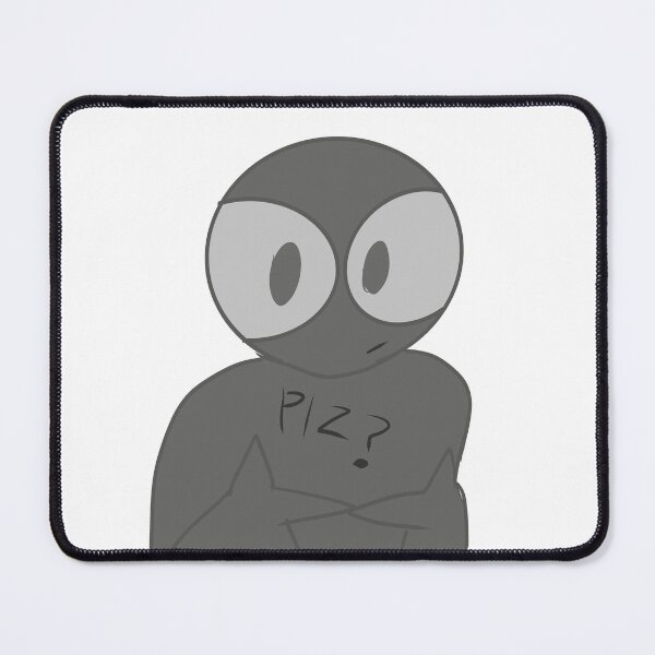 Item preview, Gray Goober Plz Sticker designed and sold by CelestialsArts shop.