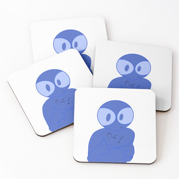 Item preview, Blue Goober Plz Sticker designed and sold by CelestialsArts shop.