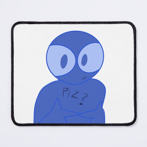 Item preview, Blue Goober Plz Sticker designed and sold by CelestialsArts shop.