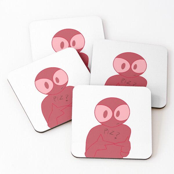 Item preview, Red Goober Plz Sticker designed and sold by CelestialsArts shop.