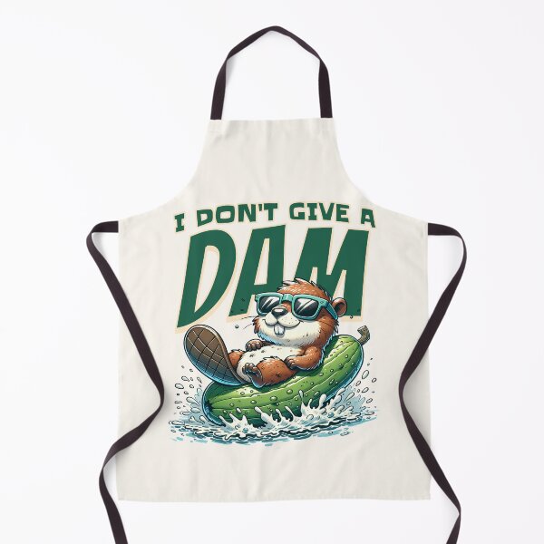 Item preview, I Don't Give A Dam Funny Beaver Puns - Cute Animal Humor Gift designed and sold by InkyGenies.