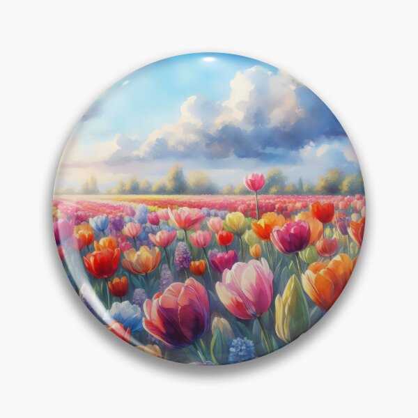 Item preview, Tulips flowers - Field of Tulips - Colorful Tulips - Tulip Garden -Tulip  designed and sold by stylishdzign.