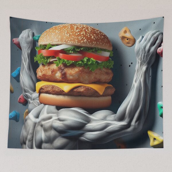 Item preview, Bouldering Burgers designed and sold by ComputerContent.