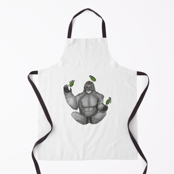 Item preview, Grenade Juggling Gorilla designed and sold by Bearschtick In The Woods.