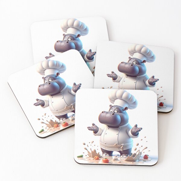 Item preview, Hippo Kitchen Chaos: Cooking Mishaps and Hilarity designed and sold by 0penvimark.