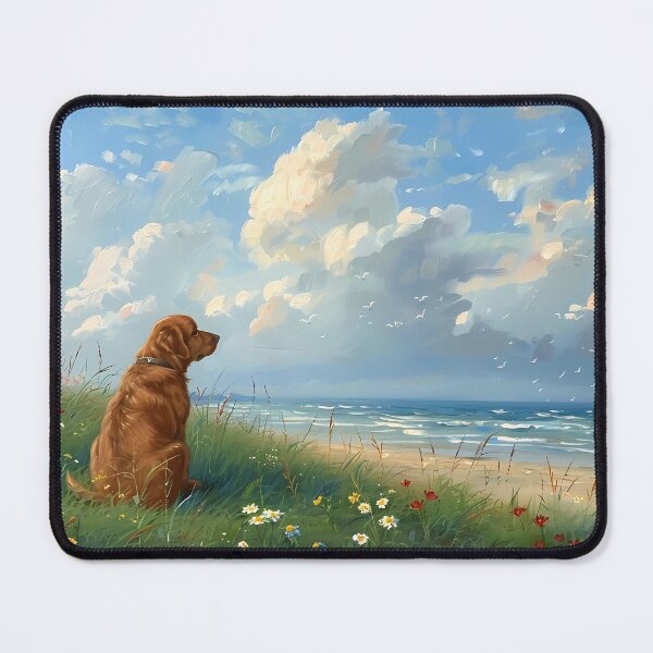 Item preview, Dog On The Beach designed and sold by sakurashorty.