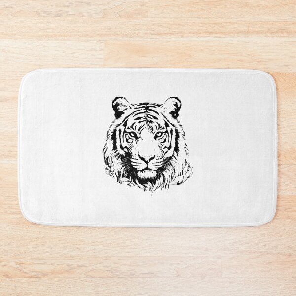 Item preview, Tiger Line Art designed and sold by CatgoDigital.