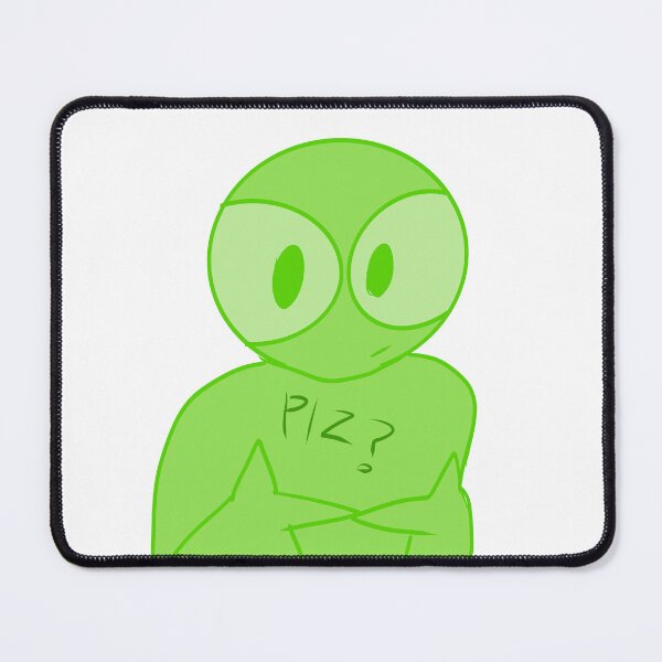 Item preview, Green Goober Plz Sticker designed and sold by CelestialsArts shop.