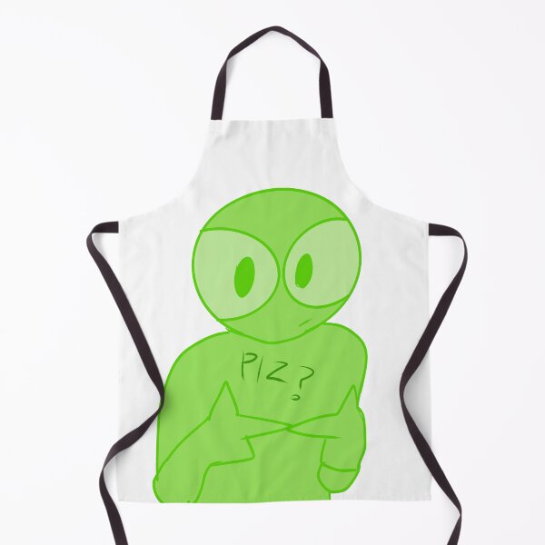 Item preview, Green Goober Plz Sticker designed and sold by CelestialsArts shop.