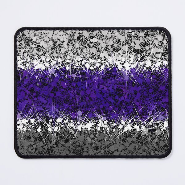 Item preview, Spiky Funky Grungy Groovy Abstract Graygender Pride Flag designed and sold by Chaos Queery.