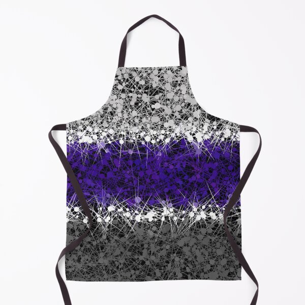 Item preview, Spiky Funky Grungy Groovy Abstract Graygender Pride Flag designed and sold by Chaos Queery.
