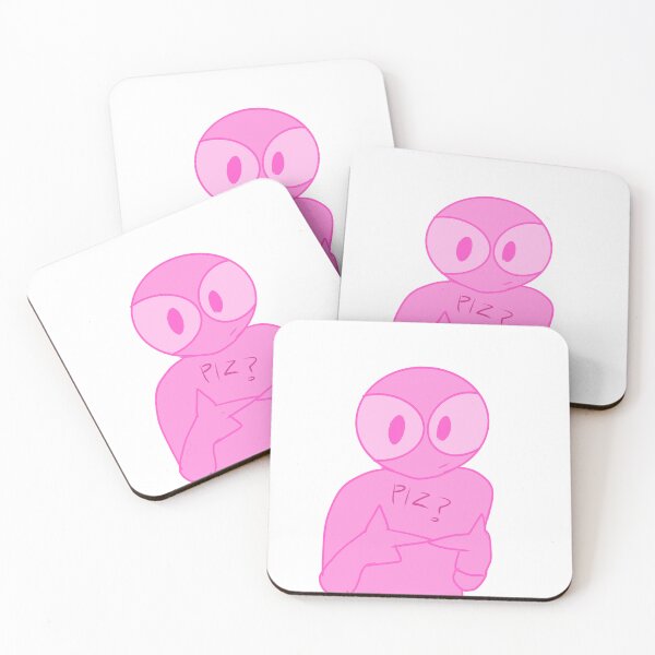 Item preview, Pink Goober Plz Sticker designed and sold by CelestialsArts shop.
