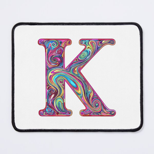 Item preview, Kick-ass letter K designed and sold by stickermepink.