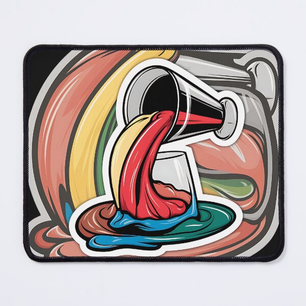 Item preview, Pouring Paint Art 3D designed and sold by Charlygood.