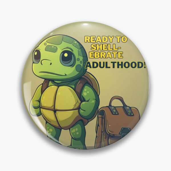 Item preview, Ready to Shell-ebrate Adulthood! designed and sold by PurpleMoss.