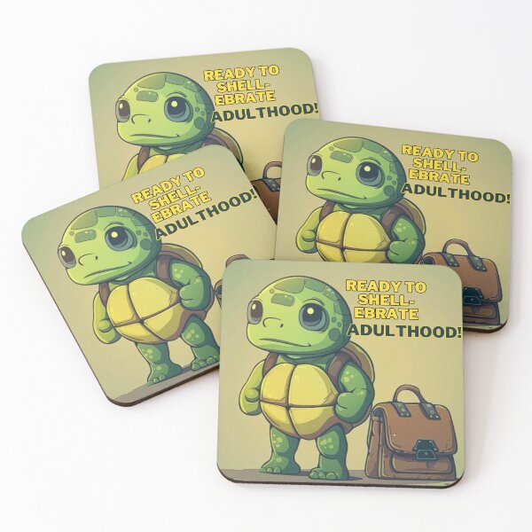 Item preview, Ready to Shell-ebrate Adulthood! designed and sold by PurpleMoss.
