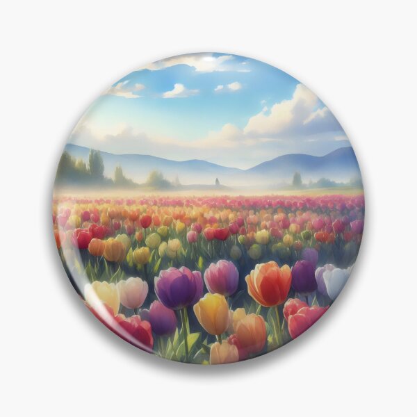 Item preview, Tulips flowers - Field of Tulips - Colorful Tulips - Tulip Garden -Tulip  designed and sold by stylishdzign.