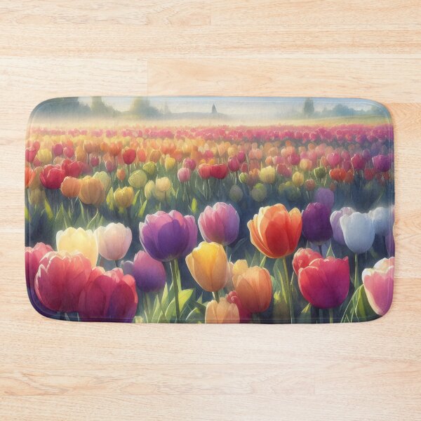 Item preview, Tulips flowers - Field of Tulips - Colorful Tulips - Tulip Garden -Tulip  designed and sold by stylishdzign.