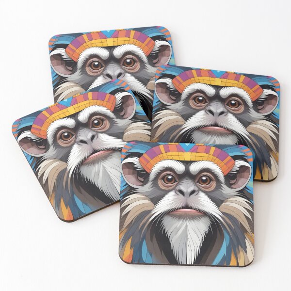 Item preview, Emperor Tamarin Art designed and sold by WildlifeInc.