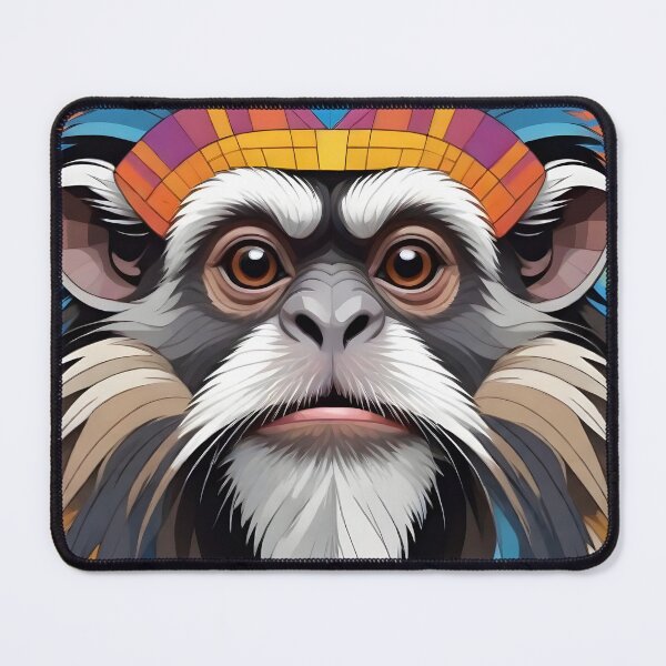 Item preview, Emperor Tamarin Art designed and sold by WildlifeInc.