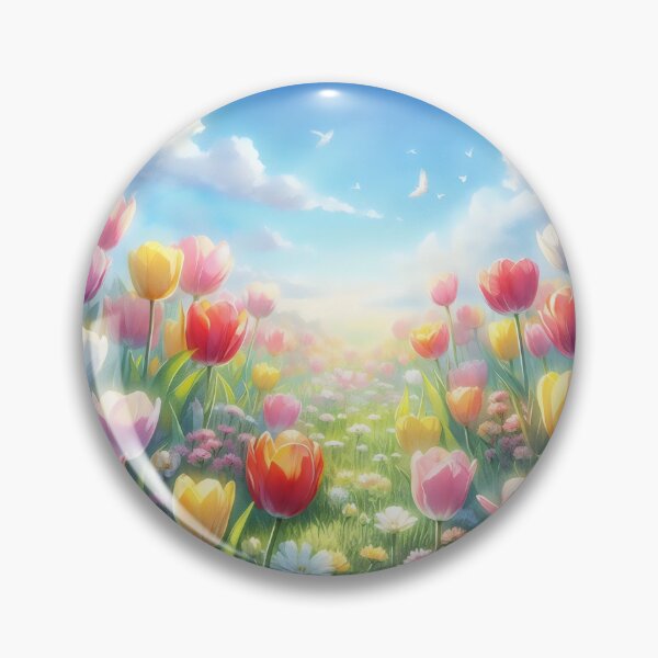 Item preview, Tulips flowers - Field of Tulips - Colorful Tulips - Tulip Garden -Tulip  designed and sold by stylishdzign.