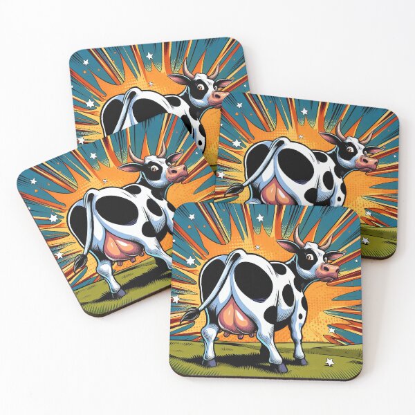Item preview, Cow from behind designed and sold by hhh-art.