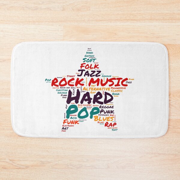 Item preview, Rock Music Genres designed and sold by Dominic-Design.