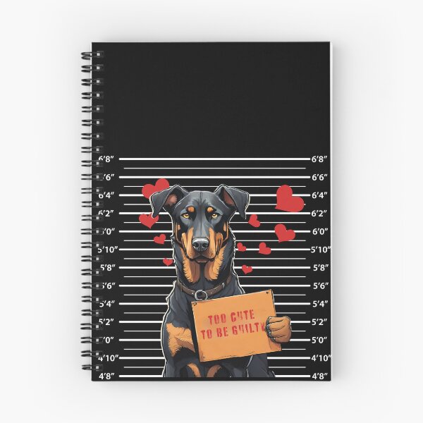 Item preview, Prisoner Dog Beauceron  "Too Cute To Be Guilty" designed and sold by GoodyPaws.