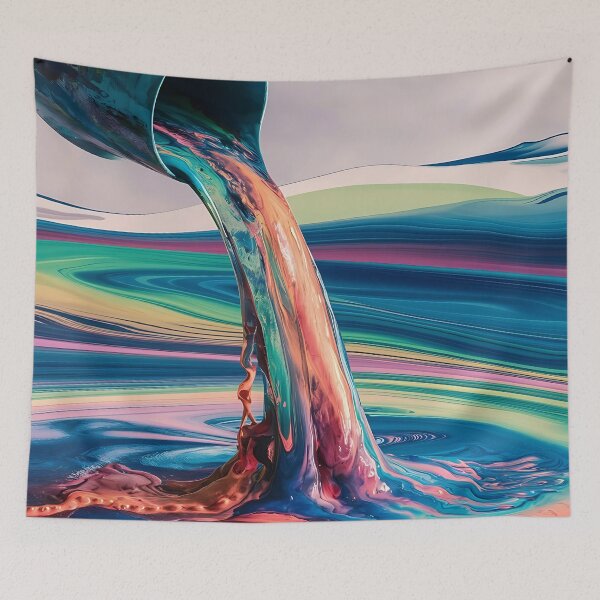 Item preview, Pouring Paint Art 3D designed and sold by Charlygood.