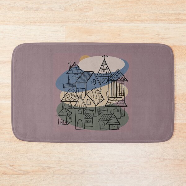 Item preview, Retro Townscape designed and sold by MinnietheCat.