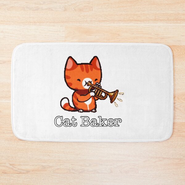 Item preview, Copy of Cat Baker — cat trumpet player pocket version designed and sold by Oqueartecura.
