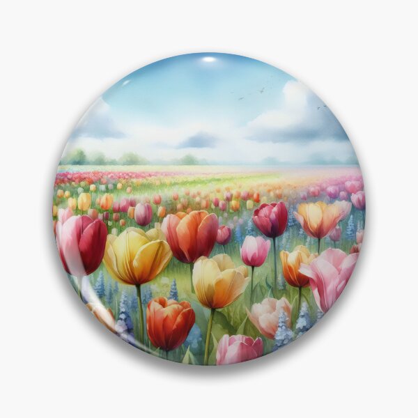 Item preview, Tulips flowers - Field of Tulips - Colorful Tulips - Tulip Garden -Tulip  designed and sold by stylishdzign.