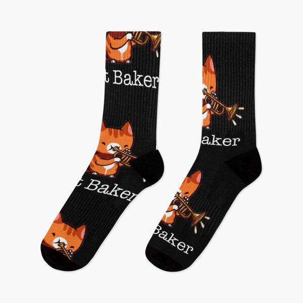 Item preview, Cat Baker — cat trumpet player  designed and sold by Oqueartecura.