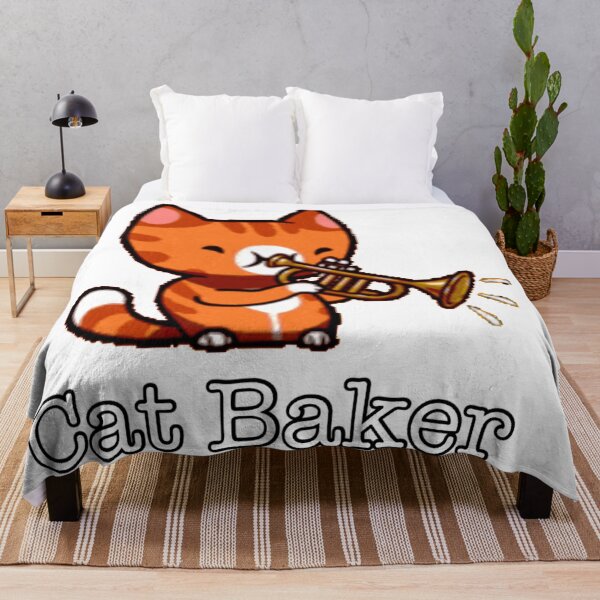 Item preview, Cat Baker — cat trumpet player designed and sold by Oqueartecura.