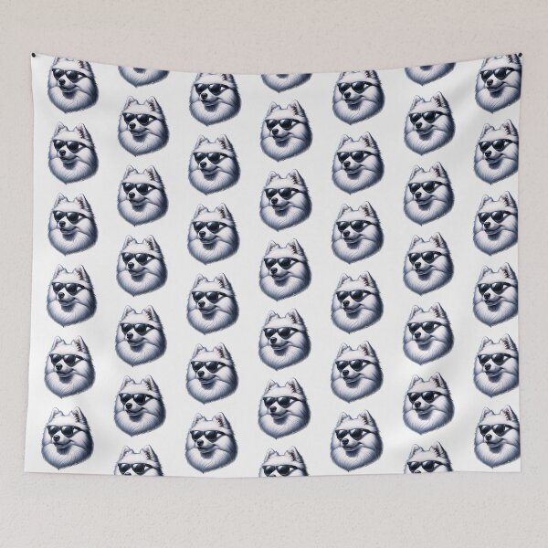 Item preview, American Eskimo Dog Wearing Sunglasses designed and sold by TheAnimalZ00.