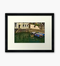 The Free Basin, Falmouth Framed Print