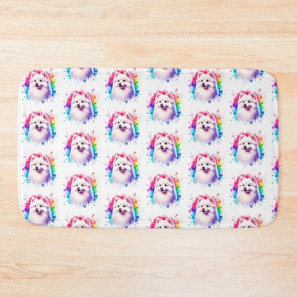 Item preview, Watercolor American Eskimo Dog  designed and sold by TheAnimalZ00.