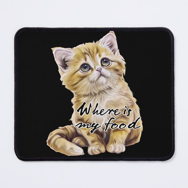 Item preview, Playful little kitten asking for food designed and sold by mando24895.