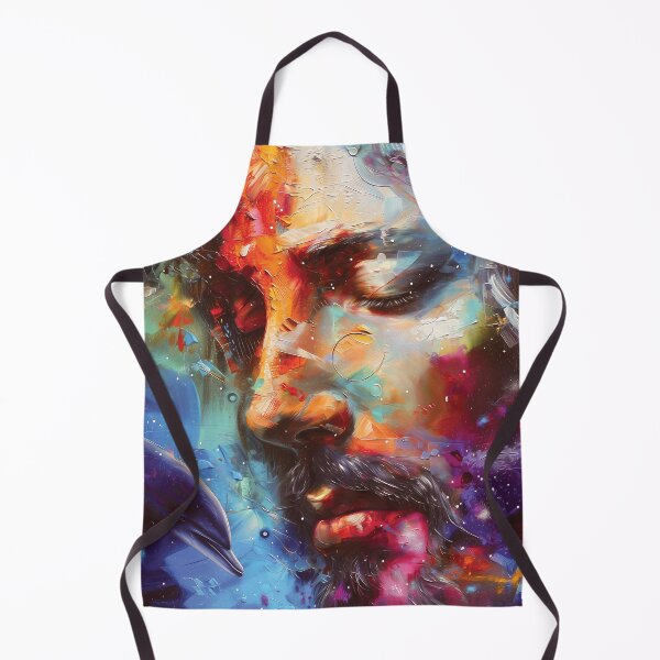 Item preview, Jesus Christ in the Space with a dolphin, Multidimentional, New testament, Sirian Energy, Spiritual Awakening, Ashtar Command designed and sold by Larah Vidotto.