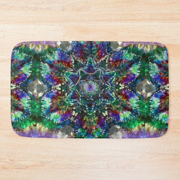 Item preview, Earth tone Tie Dye hippie psychedelic mandala boho deadhead phish festivals grateful dead company designed and sold by AuroraXGreen.