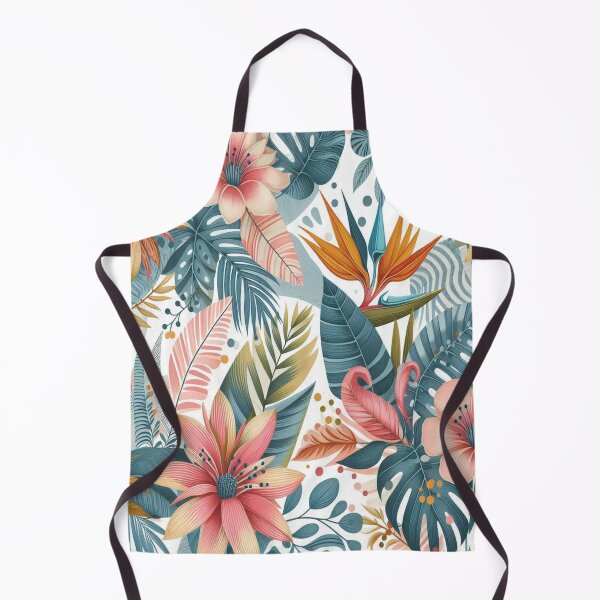 Item preview, Modern tropical floral pattern. Colorful abstract contemporary seamless pattern. Watercolor illustration. Hand drawn. designed and sold by asbno19.
