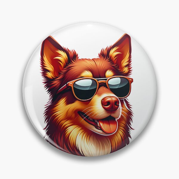Item preview, Australian Kelpie Wearing Sunglasses designed and sold by TheAnimalZ00.