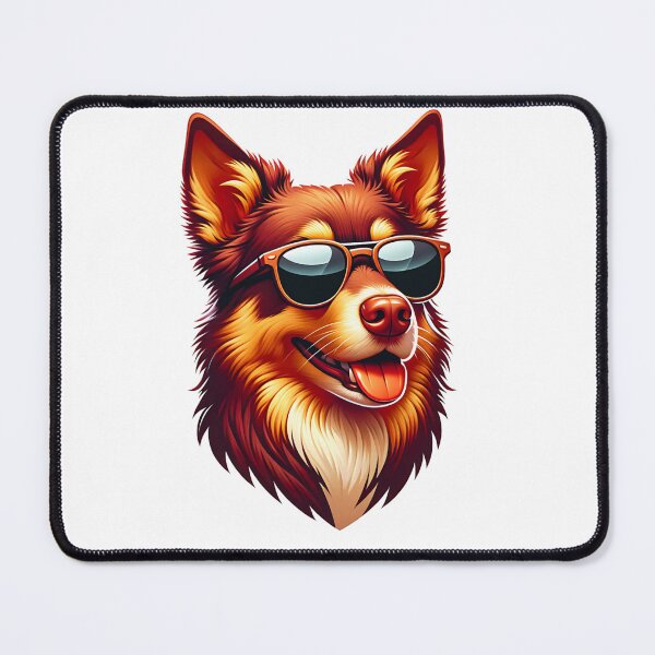 Item preview, Australian Kelpie Wearing Sunglasses designed and sold by TheAnimalZ00.