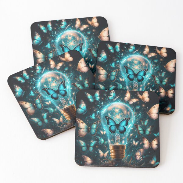 Item preview, The Illuminated Dance of the Butterflies designed and sold by PixelCraftDSG.