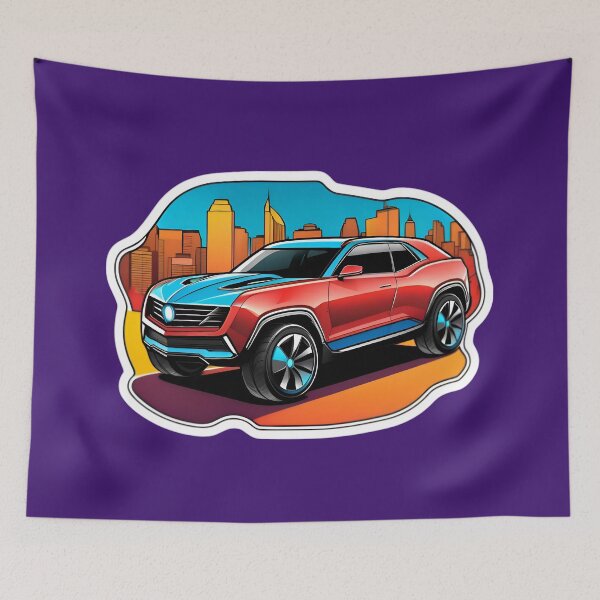 Item preview, Cool Futuristic Electric Concept Car designed and sold by TheArtOfPat.