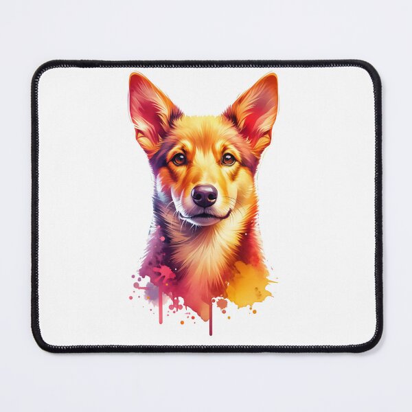 Item preview, Watercolor Australian Kelpie  designed and sold by TheAnimalZ00.