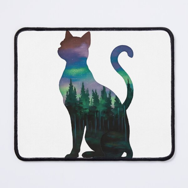 Item preview, Feline Wanderer: Prowling Through the Forest designed and sold by hamza243.