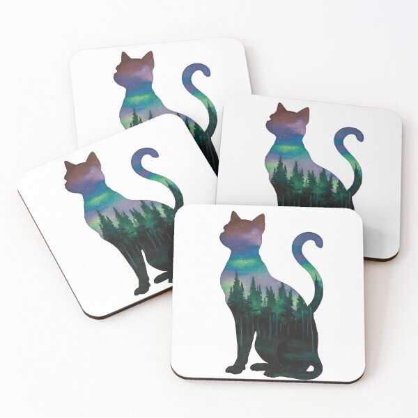 Item preview, Feline Wanderer: Prowling Through the Forest designed and sold by hamza243.